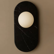 Harmonia - Marble and Travertine Wall Sconce