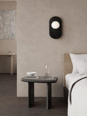 Harmonia - Marble and Travertine Wall Sconce