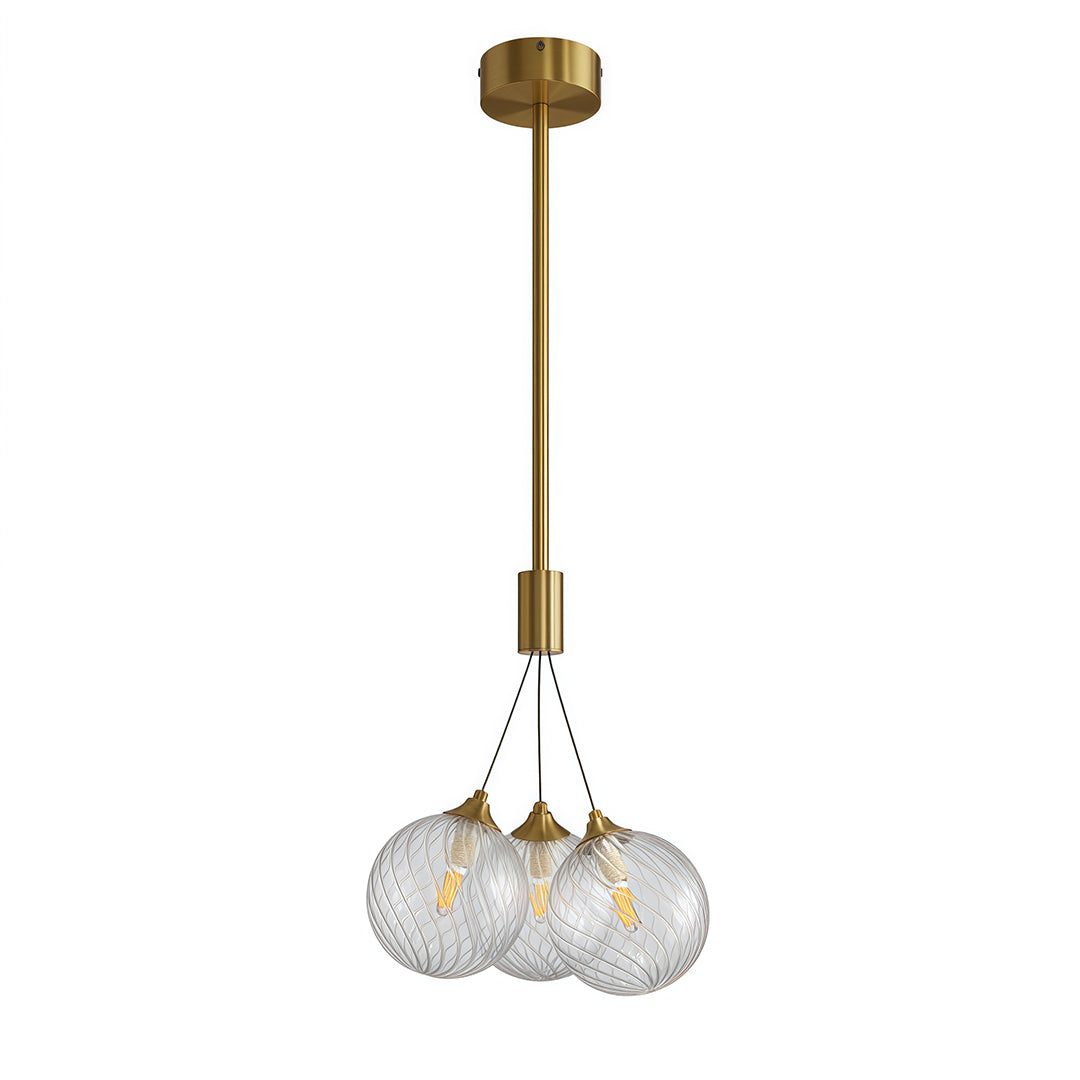 Orestes - Copper Bubble Chandelier