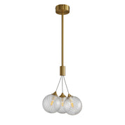 Orestes - Copper Bubble Chandelier