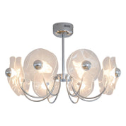 Alethea - Curved Acrylic LED Chandelier