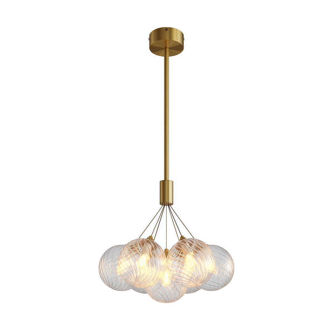 Orestes - Copper Bubble Chandelier