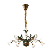 Arete - Vintage Glass Floral Chandelier