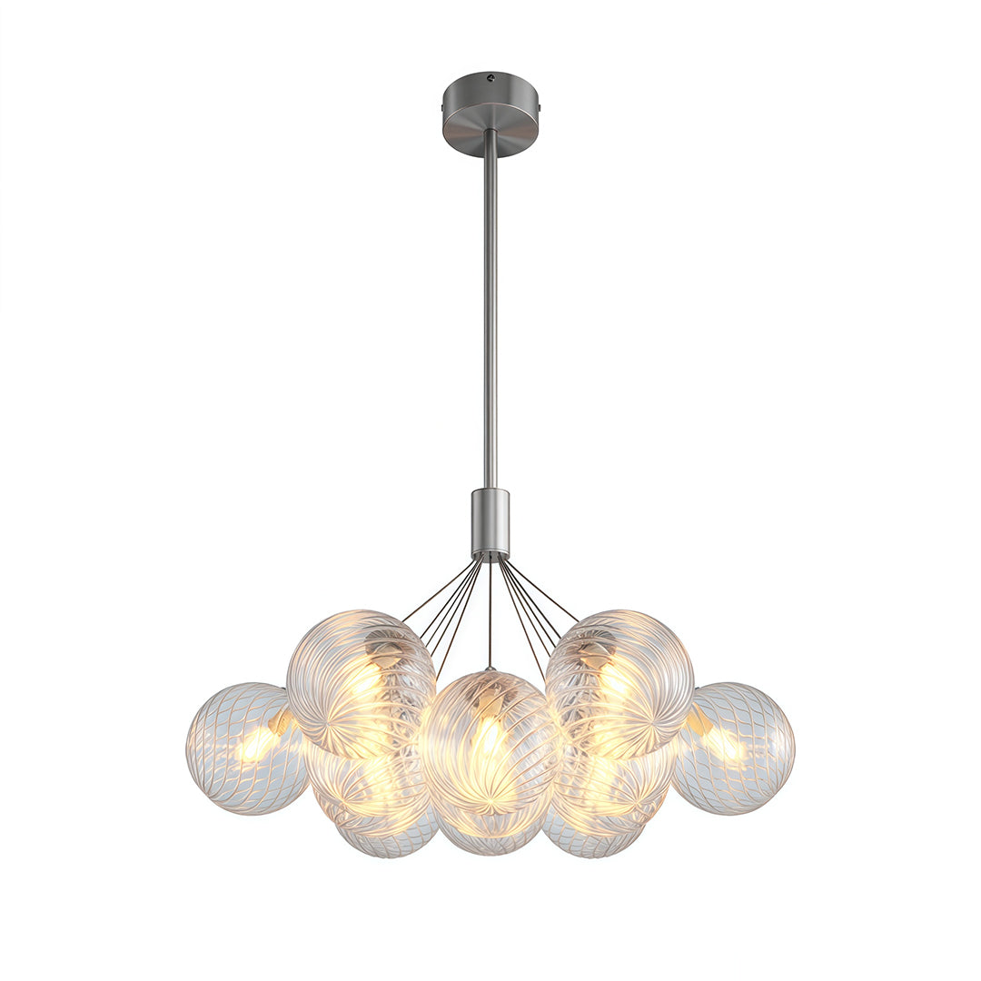 Orestes - Copper Bubble Chandelier
