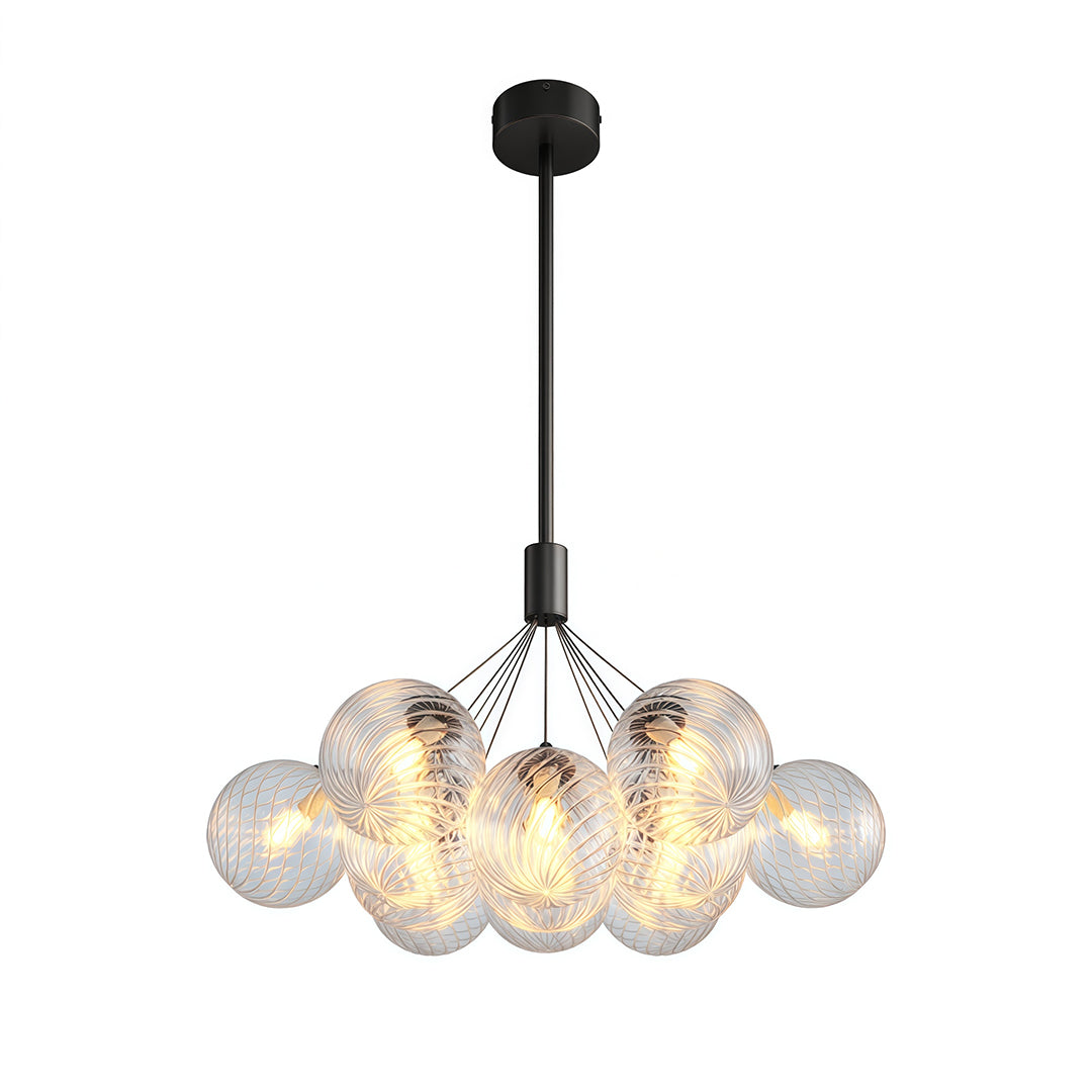 Orestes - Copper Bubble Chandelier