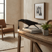 Koronis - Sculptural Resin Raven Table Lamp