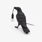 Koronis - Sculptural Resin Raven Table Lamp