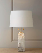 Hestia - Natural Alabaster Table Lamp