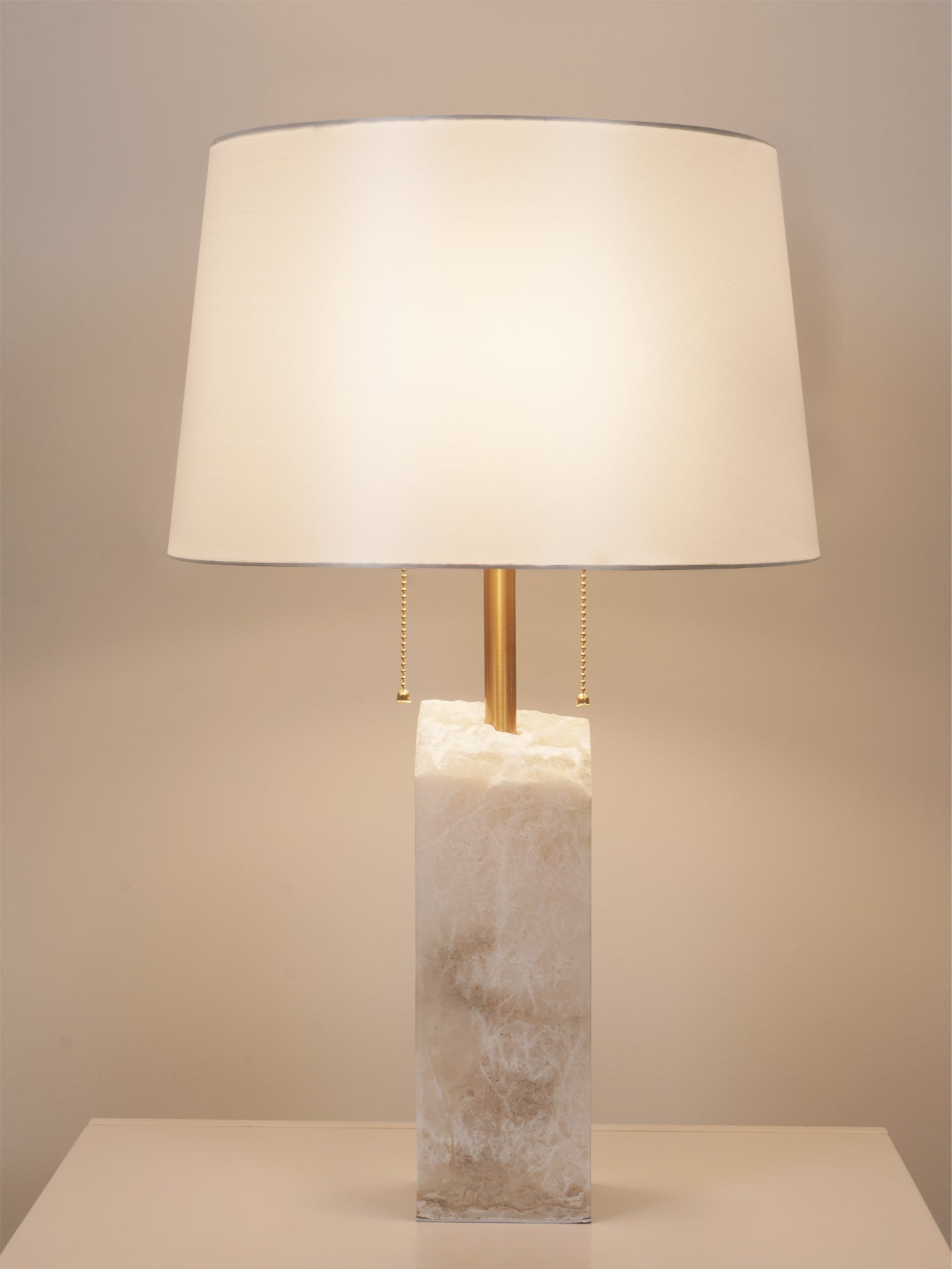 Hestia - Natural Alabaster Table Lamp