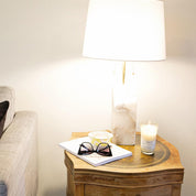 Hestia - Natural Alabaster Table Lamp