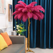 Phoinike - Ostrich Feather Floor Lamp