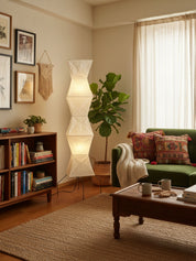 Phoibe - Washi Paper Lantern Floor Lamp