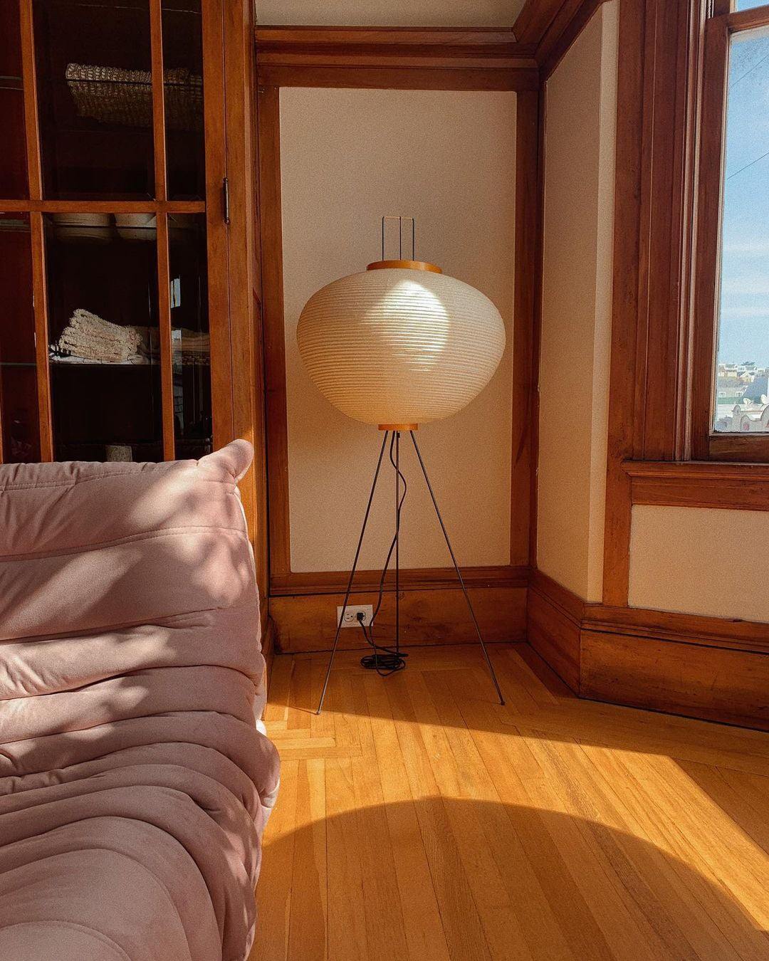 Phoibe - Washi Paper Lantern Floor Lamp