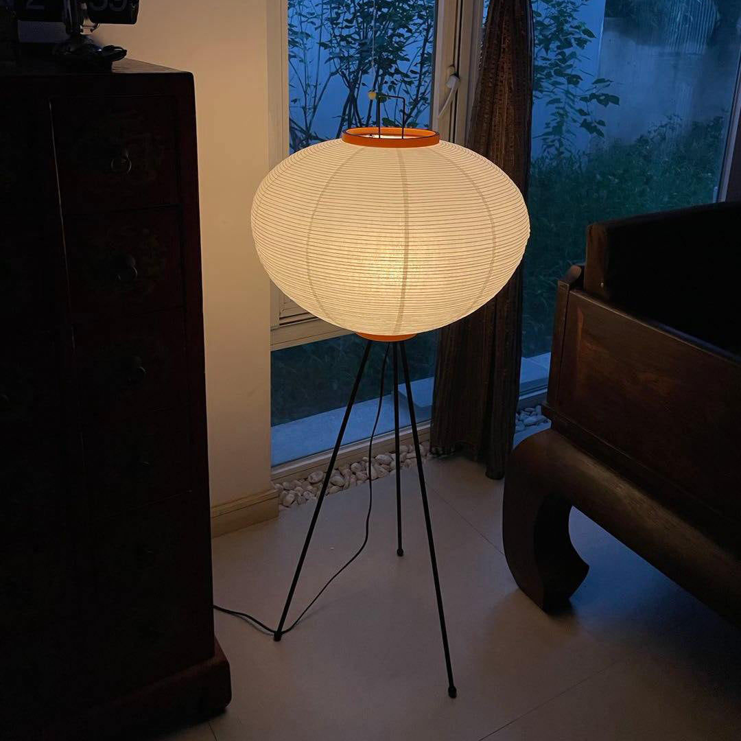 Phoibe - Washi Paper Lantern Floor Lamp