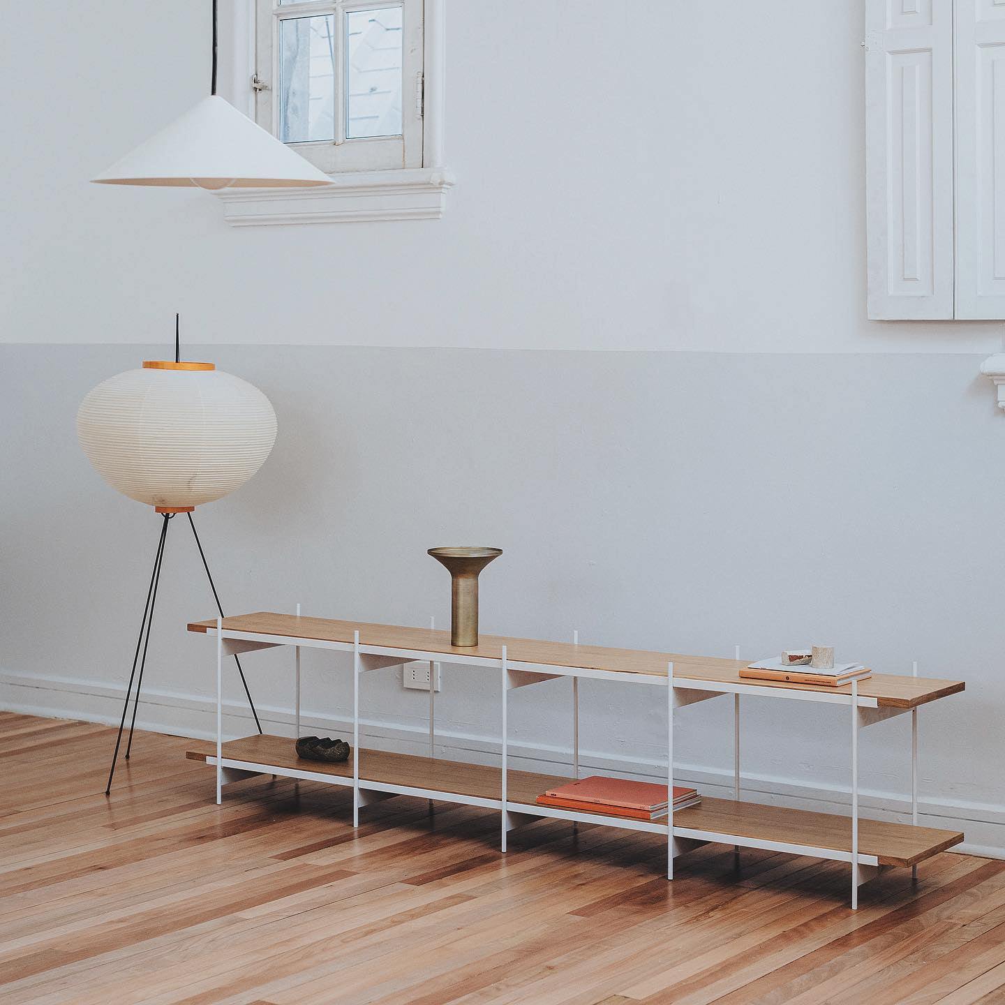 Phoibe - Washi Paper Lantern Floor Lamp