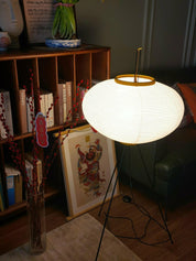 Phoibe - Washi Paper Lantern Floor Lamp
