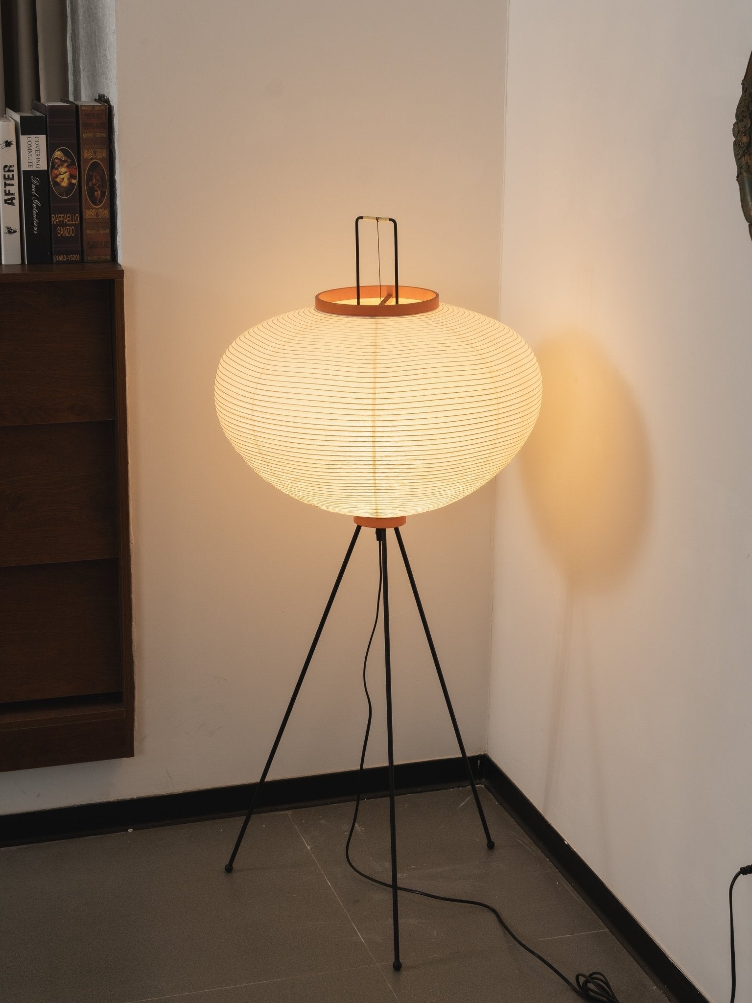 Phoibe - Washi Paper Lantern Floor Lamp