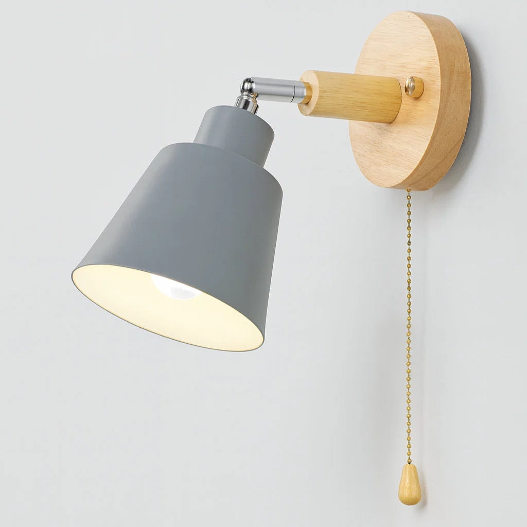 Strophios - Rotating Wood Wall Sconce