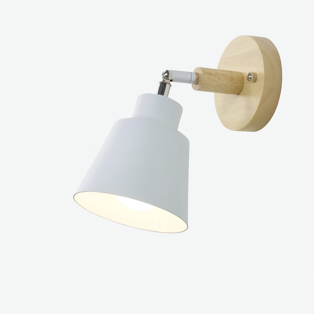 Strophios - Rotating Wood Wall Sconce