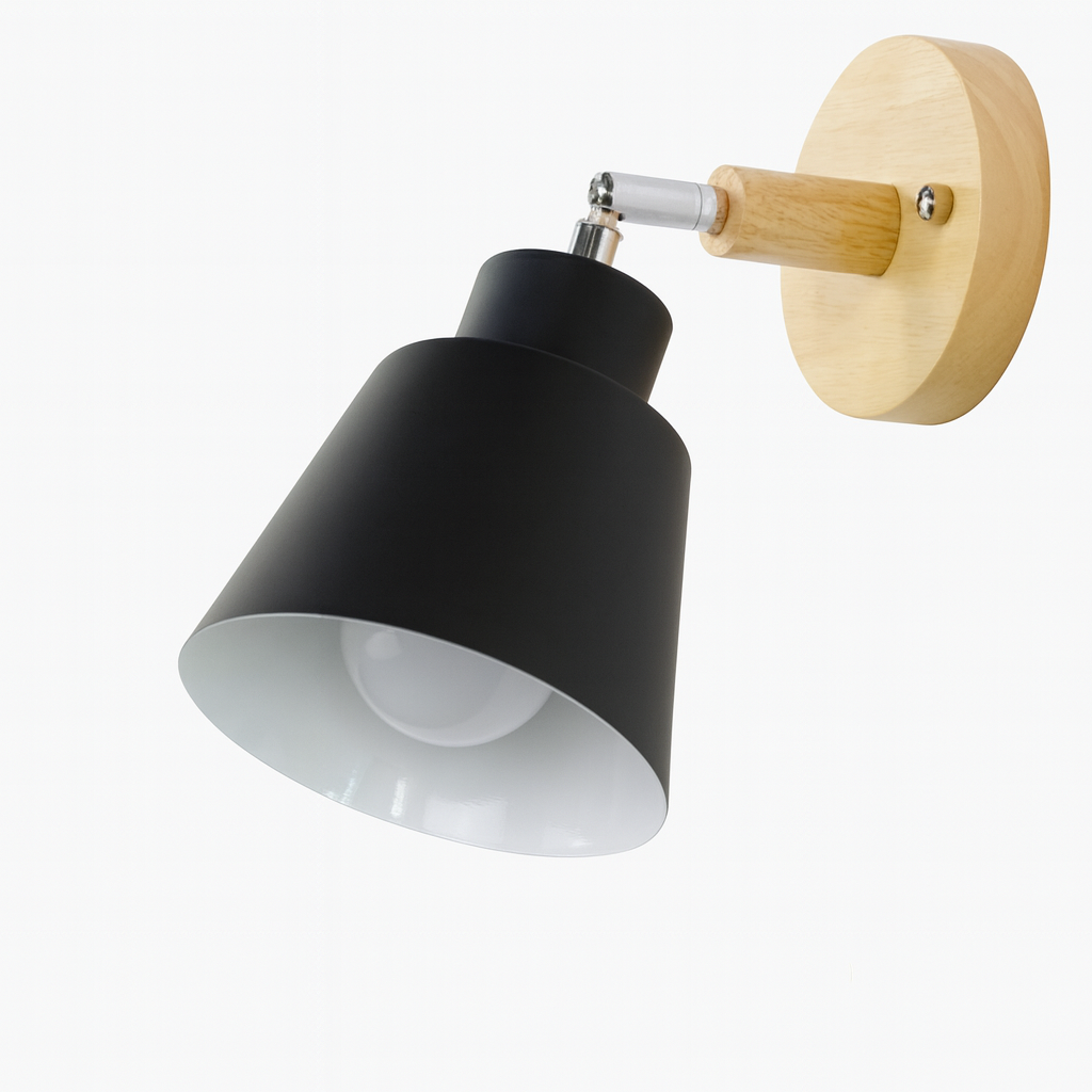 Strophios - Rotating Wood Wall Sconce
