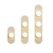 Orthia - Frosted Globe Travertine Sconce