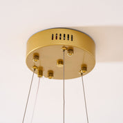 Thalassa - Gold Leaf and Acrylic Chandelier