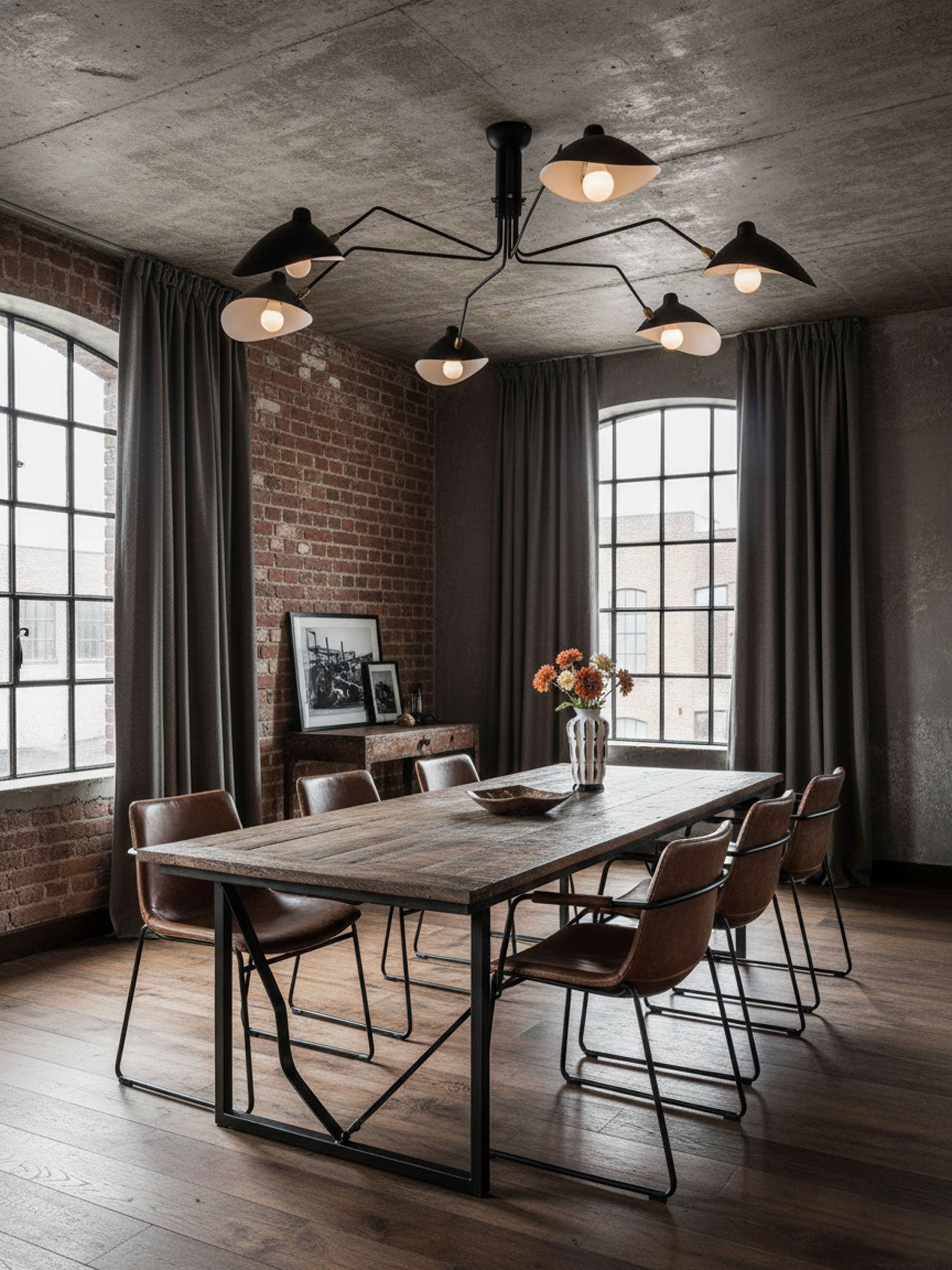Briareos - Suspended Multi-Arm Ceiling Light
