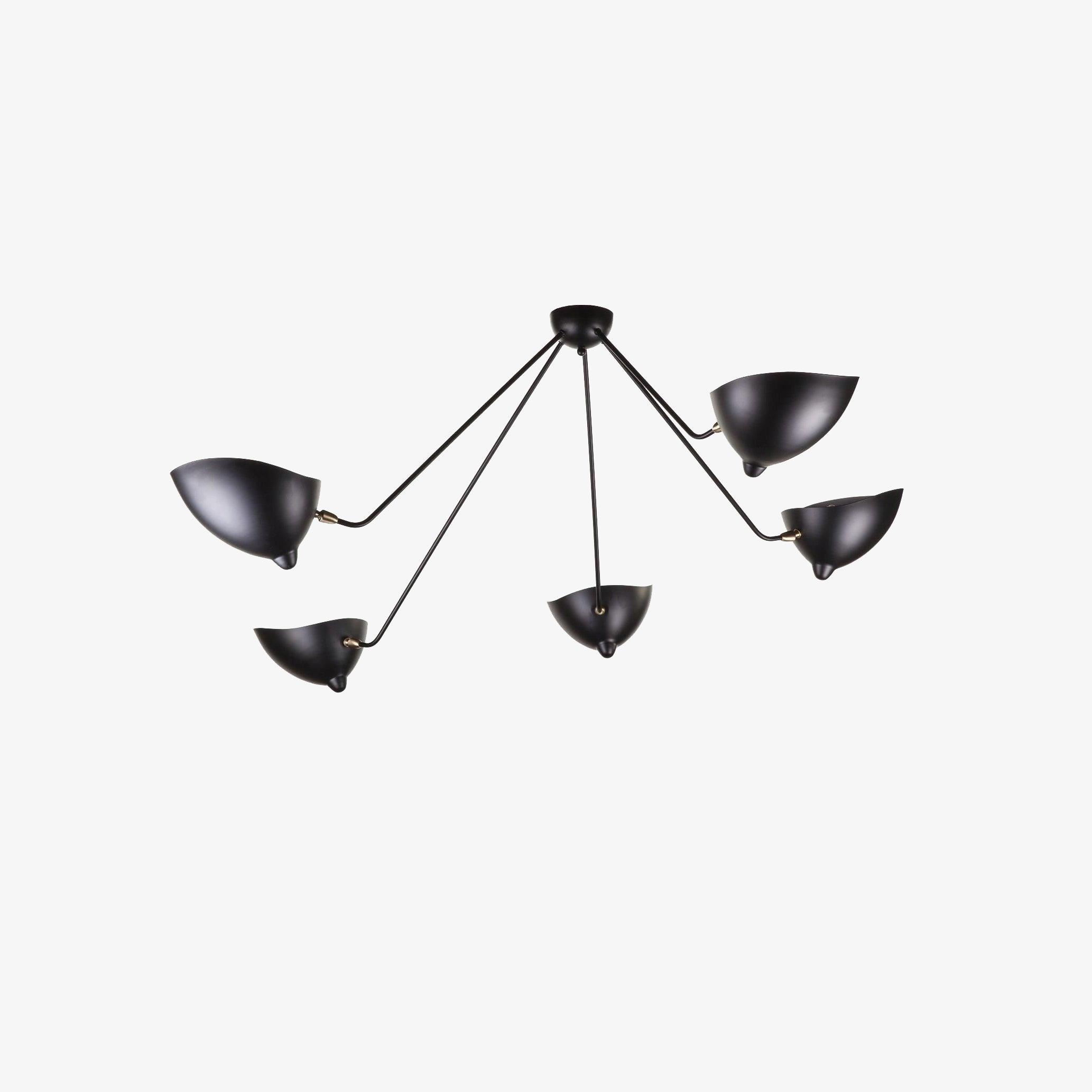 Zeuxippe - Lacquered Multi-Arm Ceiling Lamp