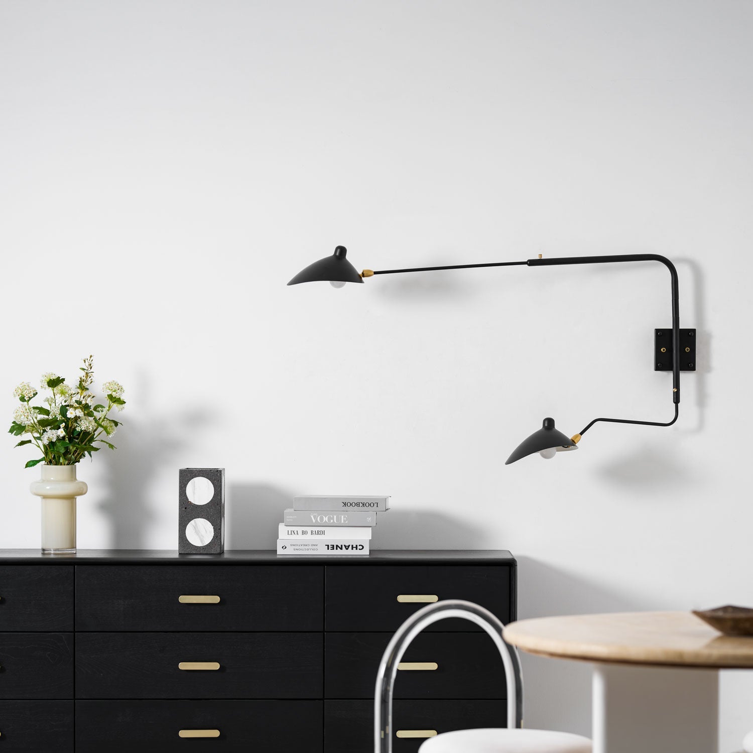 Alkippe - Long-Arm Rotating Wall Sconce