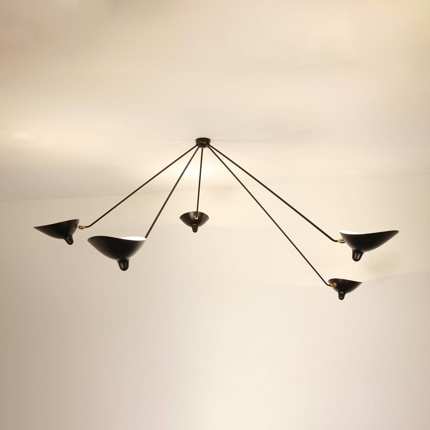 Zeuxippe - Lacquered Multi-Arm Ceiling Lamp