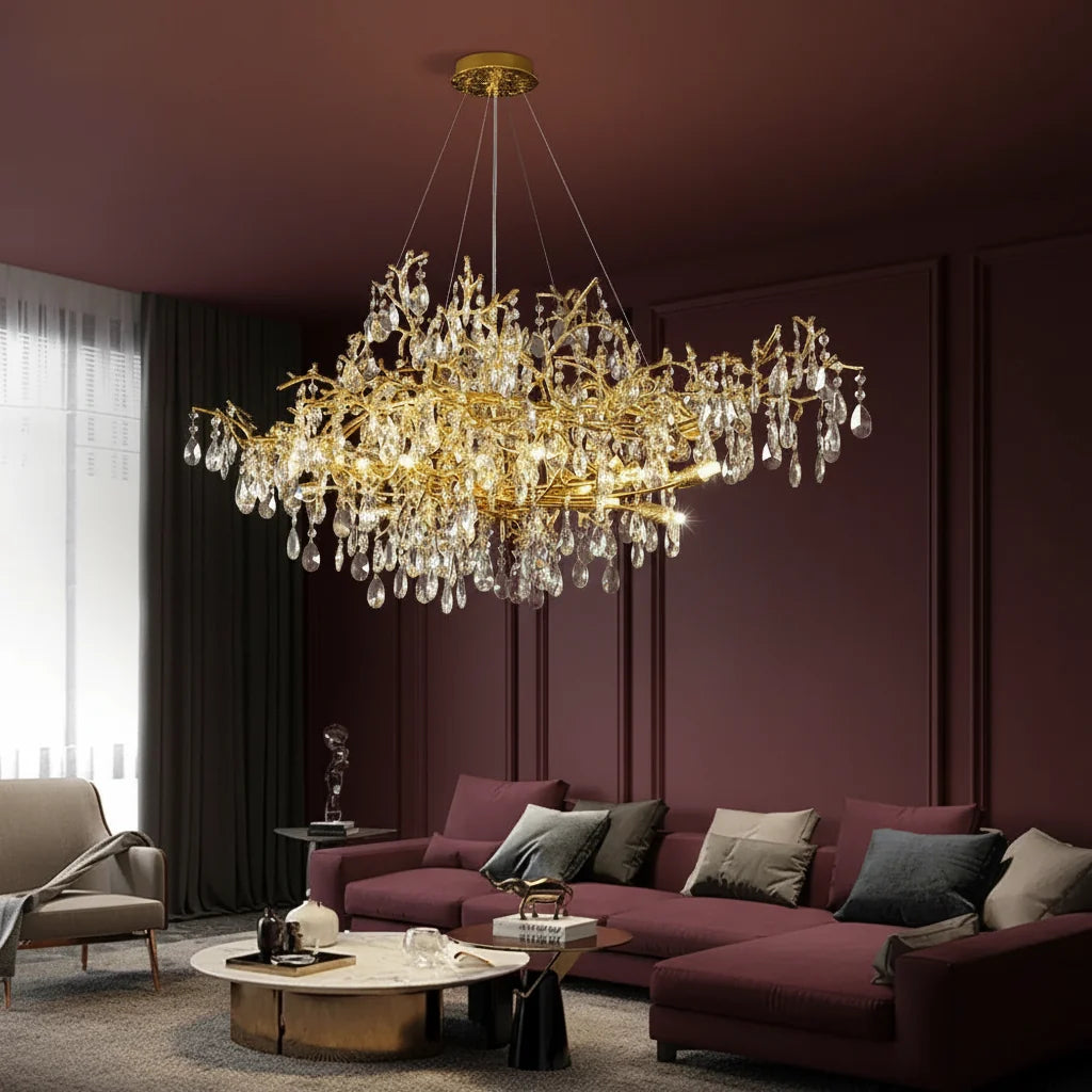 Aithra - Modern Crystal Chandelier