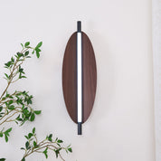 Linos - Walnut Grain Wall Sconce