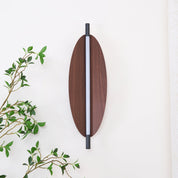 Linos - Walnut Grain Wall Sconce
