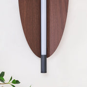 Linos - Walnut Grain Wall Sconce