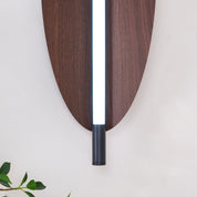 Linos - Walnut Grain Wall Sconce