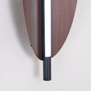 Linos - Walnut Grain Wall Sconce