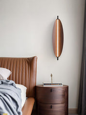 Linos - Walnut Grain Wall Sconce