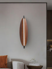 Linos - Walnut Grain Wall Sconce