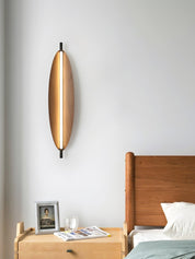 Linos - Walnut Grain Wall Sconce