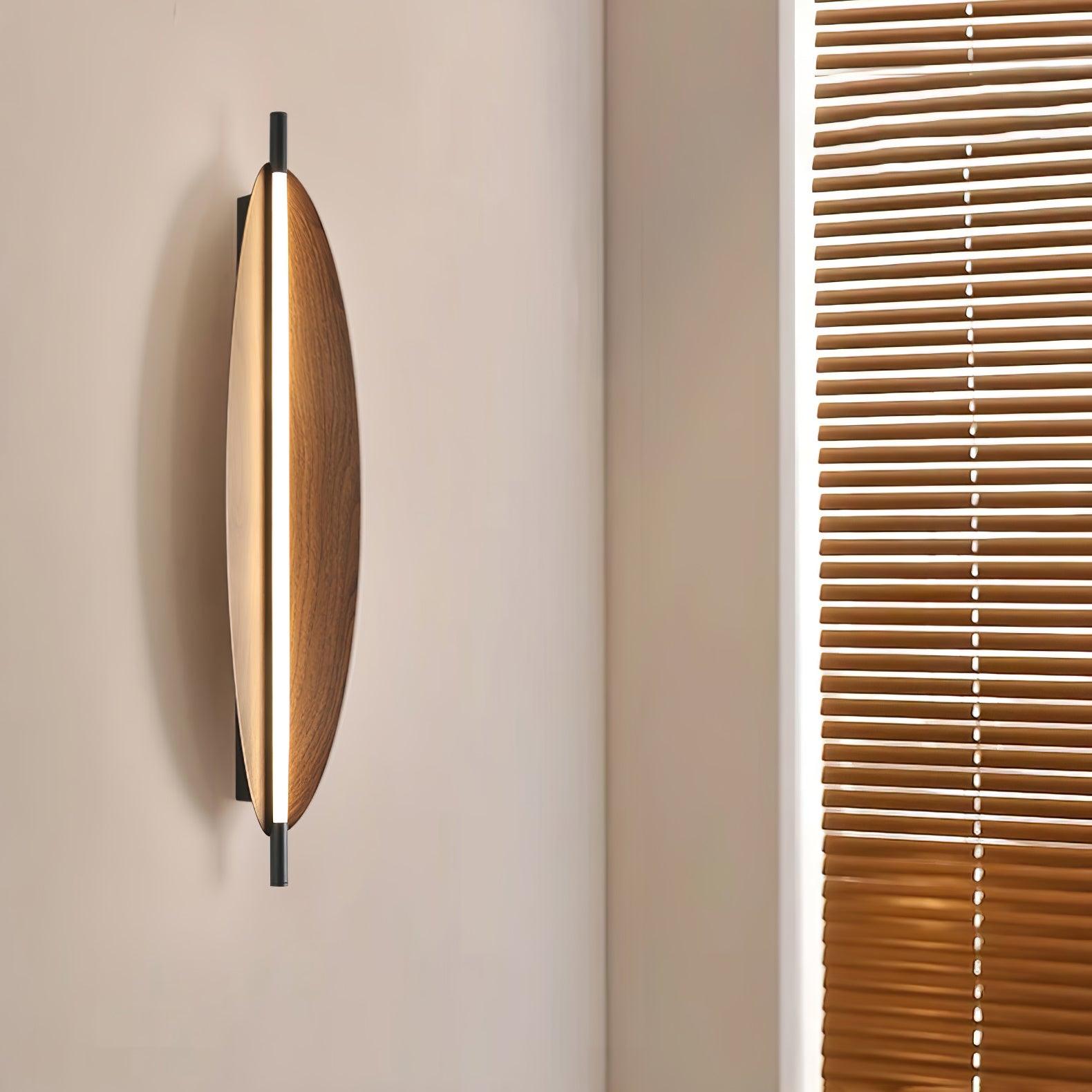 Linos - Walnut Grain Wall Sconce