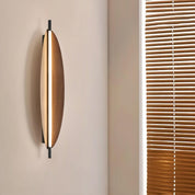 Linos - Walnut Grain Wall Sconce