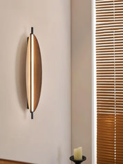 Linos - Walnut Grain Wall Sconce