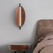 Linos - Walnut Grain Wall Sconce