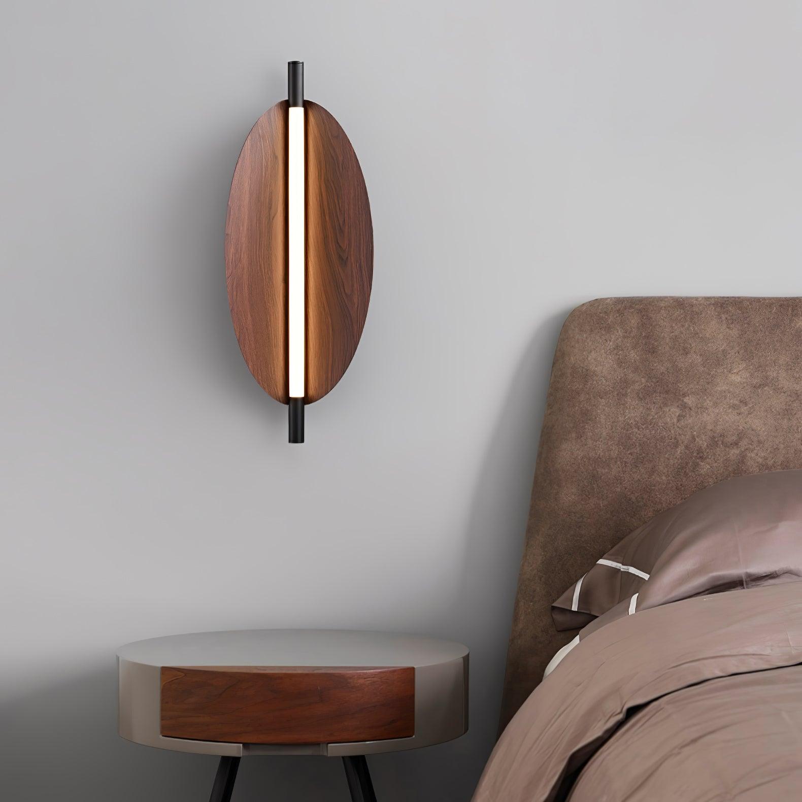 Linos - Walnut Grain Wall Sconce