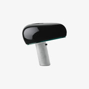 Iole - Carrara Marble and Glazed Metal Table Lamp