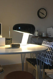 Iole - Carrara Marble and Glazed Metal Table Lamp