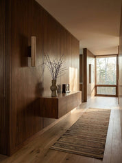 Hyperion - Yellow Travertine Column Wall Light