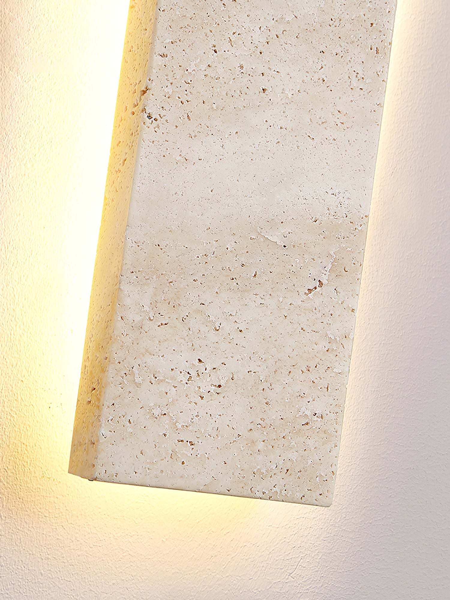Iapetos - Slim Travertine Wall Light