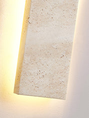 Iapetos - Slim Travertine Wall Light