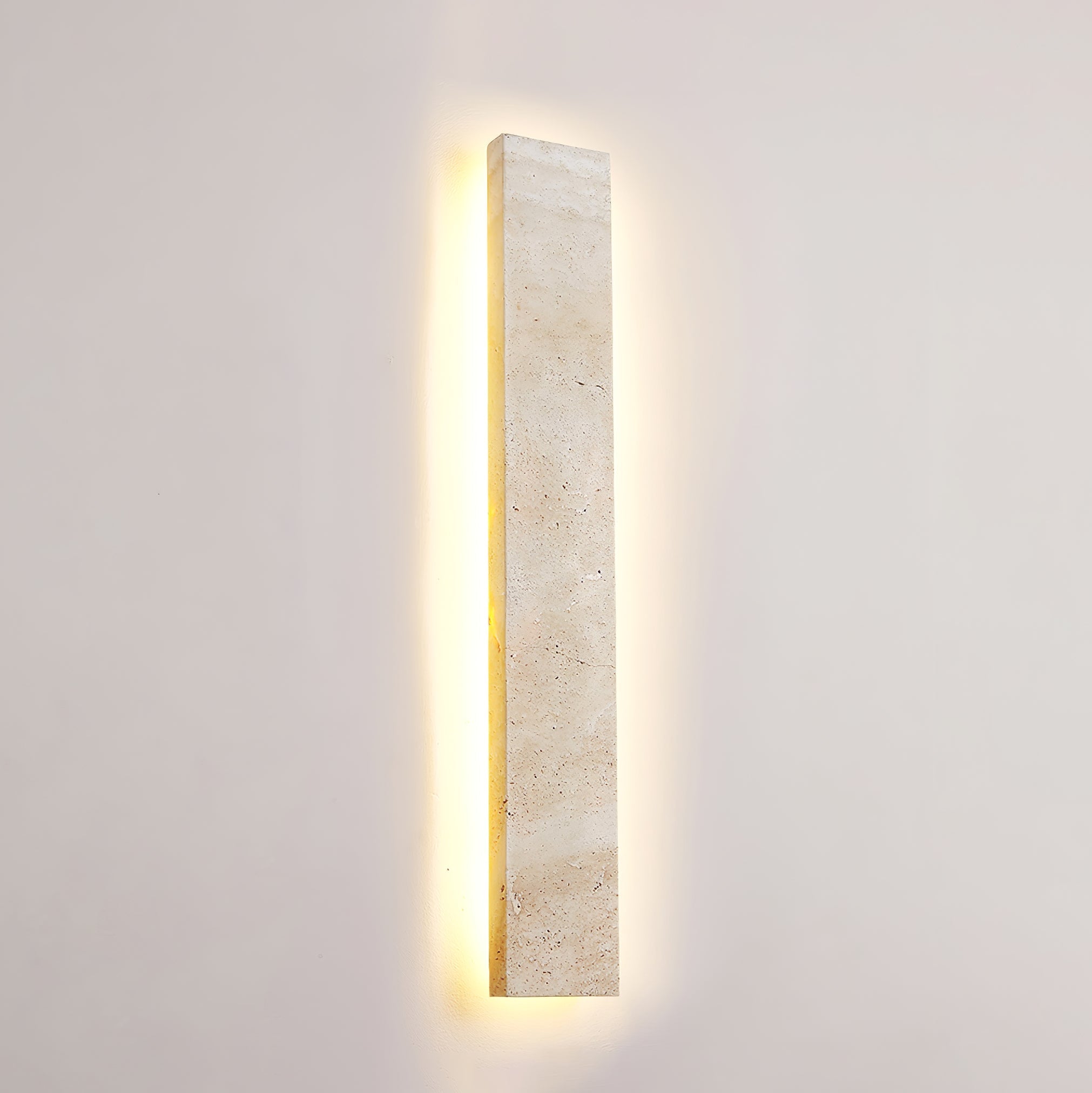 Iapetos - Slim Travertine Wall Light
